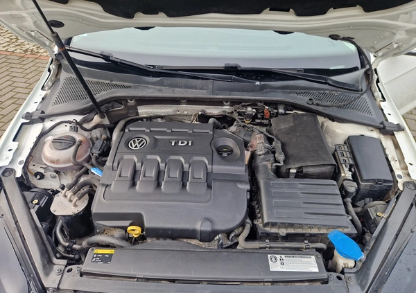 Volkswagen Golf cena 38500 przebieg: 126000, rok produkcji 2015 z Sompolno małe 631